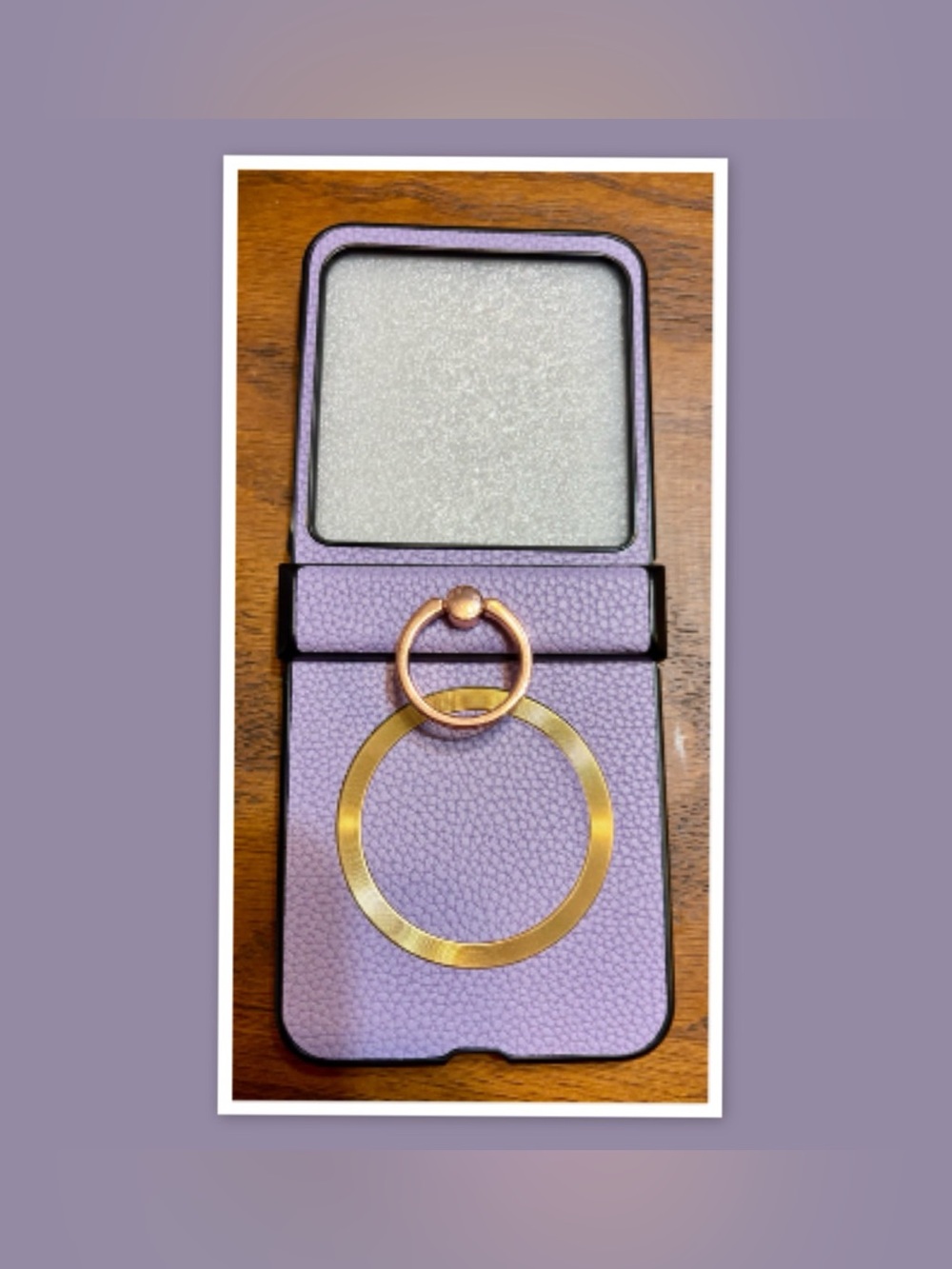 Motorola Razr 2025 Case with Hinge Protector Ring Holder